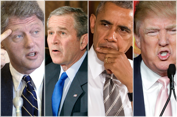 (AP/Reuters/Charles Rex Arbogast/Joshua Roberts/Andrew Harnik/Alan Diaz)
