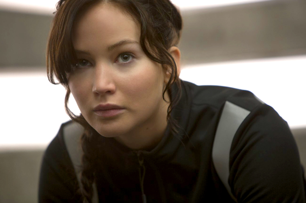 Jennifer Lawrence as Katniss Everdeen in "The Hunger Games" (Lionsgate)