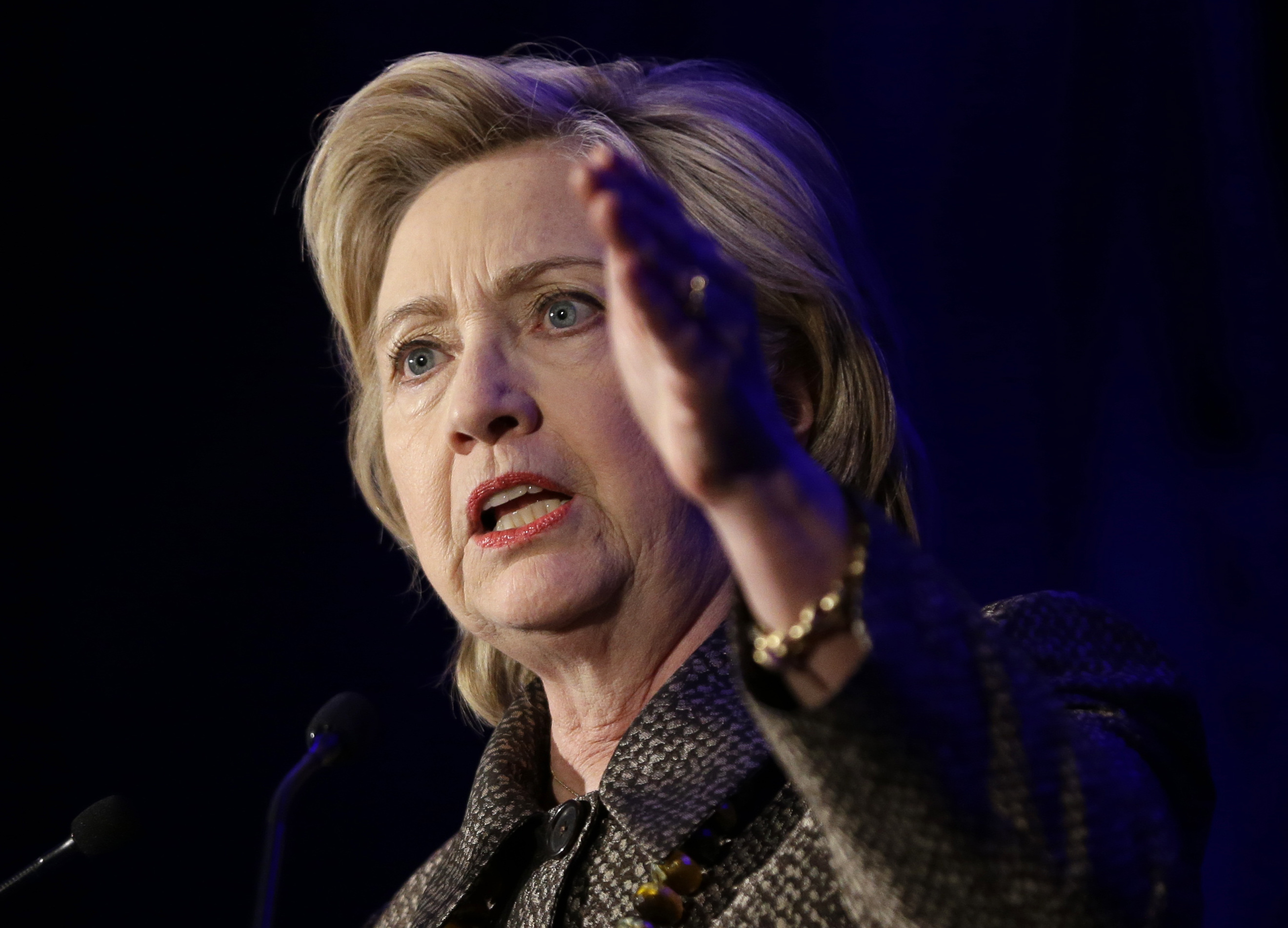 Democratic presidential candidate Hillary Clinton (AP/Seth Wenig)