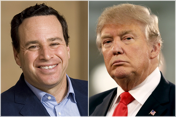 David Frum, Donald Trump (Chuck Kennedy/AP/Charlie Neibergall)