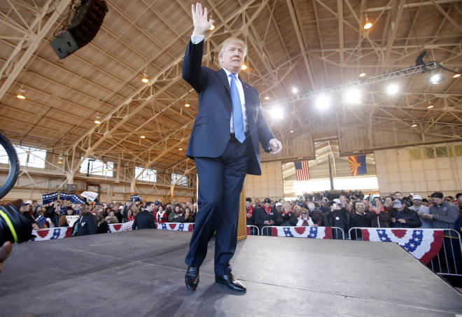 Republican presidential candidate Donald Trump (AP Photo/Ross D. Franklin)