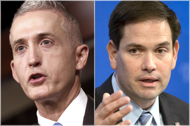 Trey Gowdy, Marco Rubio (AP/Susan Walsh/Molly Riley)