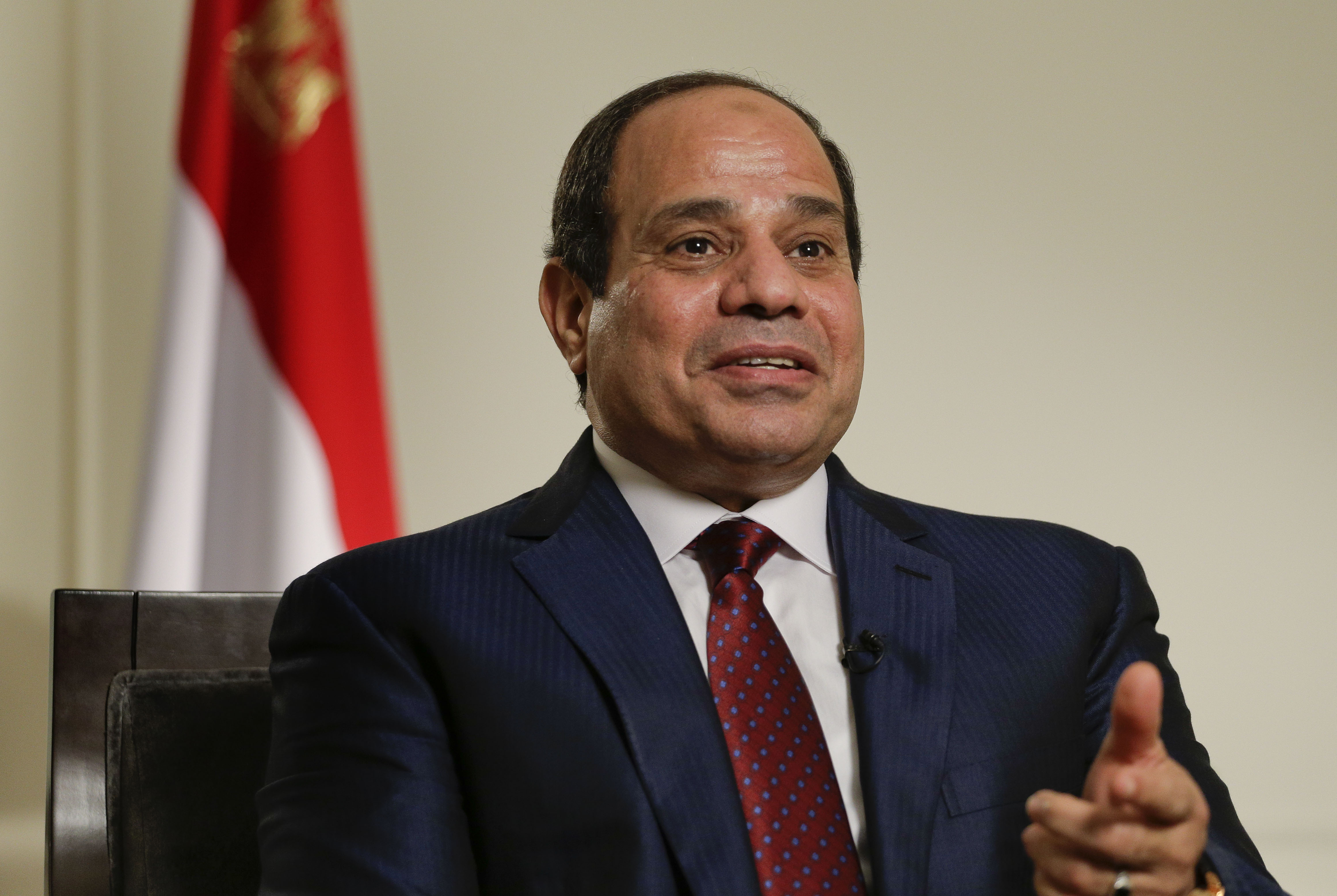 Egyptian President Abdel Fattah el-Sisi (AP/Julie Jacobson)
