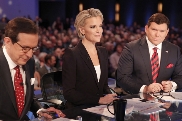 Chris Wallace, Megyn Kelly and Bret Baier (Reuters/Carlos Barria)