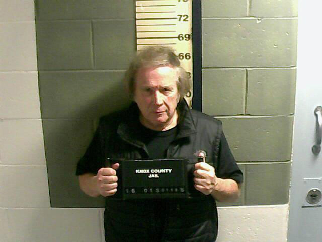 Don McLean, Knox County Jail, January 18, 2016 (AP)