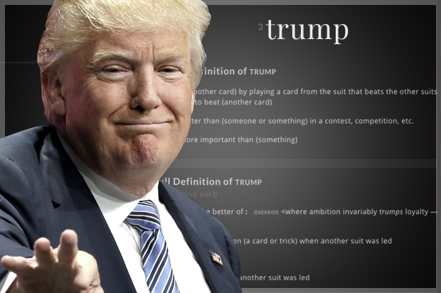 Donald Trump (AP/John Raoux/merriam-webster.com/Salon)