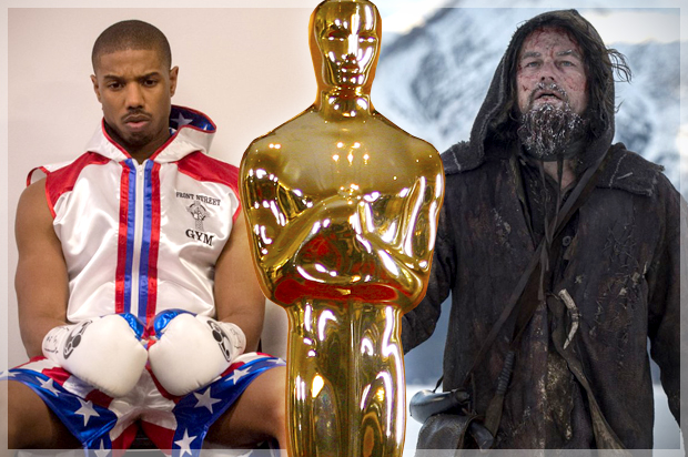 Michael B. Jordan in "Creed," Leonardo DiCaprio in "The Revenant" (Warner Bros. Entertainment/Twentieth Century Fox)