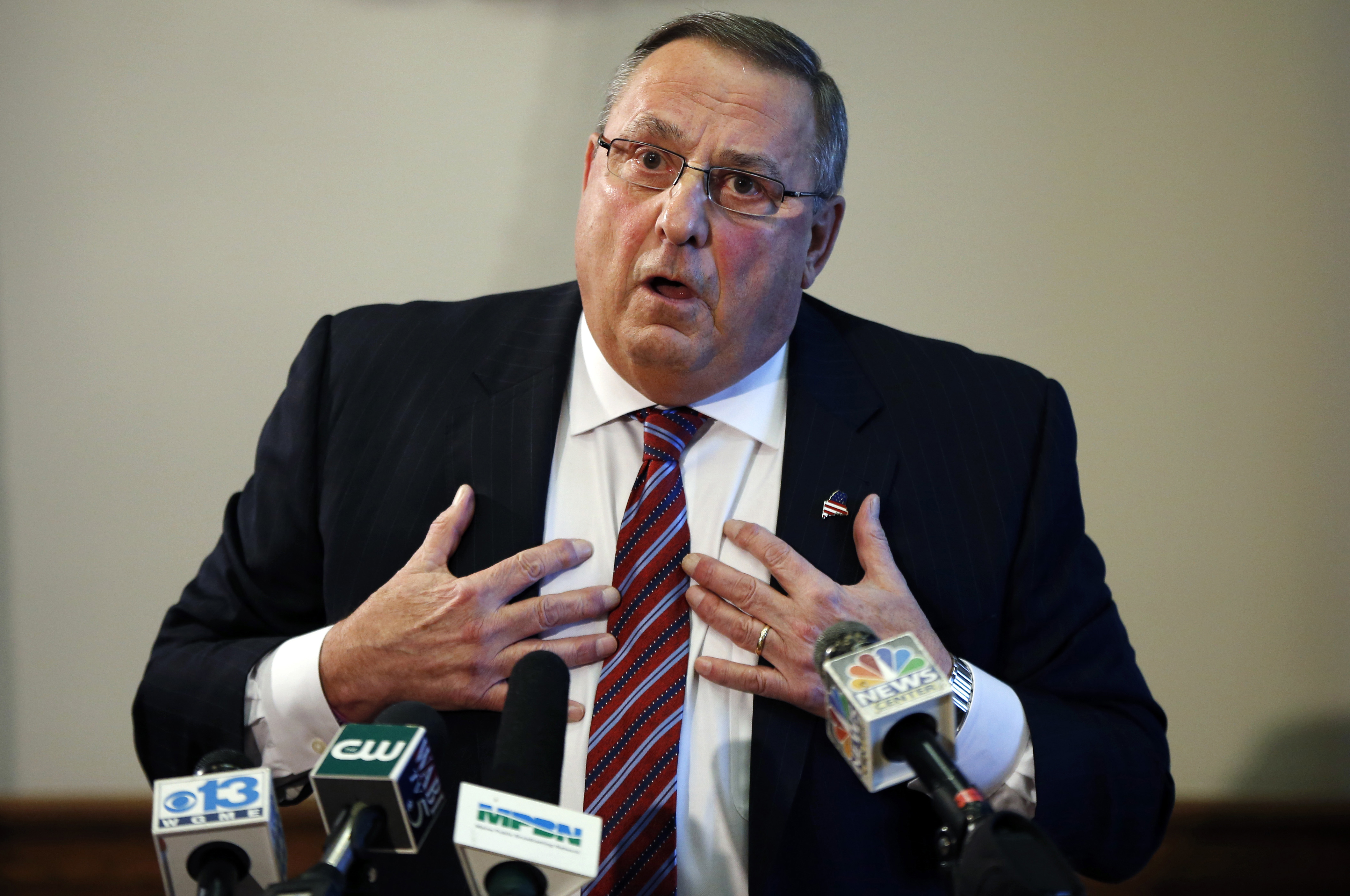Paul LePage (Credit: AP Photo/Robert F. Bukaty) (AP)