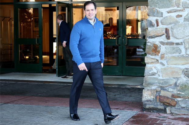 Marco Rubio, Marco Rubio's boots (AP/Mary Schwalm)