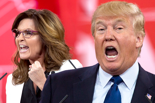 Sarah Palin, Donald Trump (Jeff Malet, maletphoto.com)
