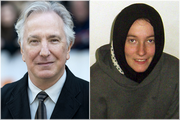 Alan Rickman, Rachel Corrie (AP/Arthur Mola/Reuters)