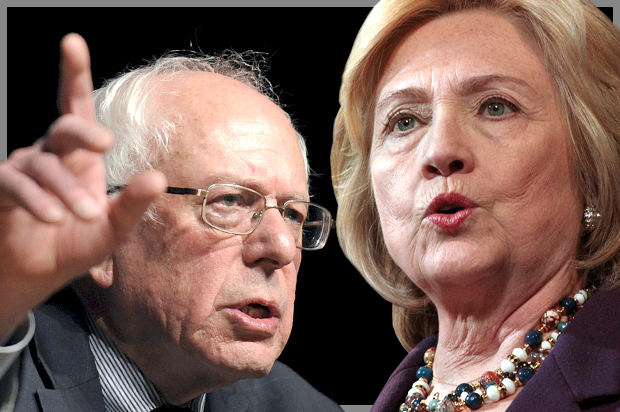 Bernie Sanders, HIllary Clinton (Reuters/Mark Kauzlarich/Mary Schwalm/Photo montage by Salon)