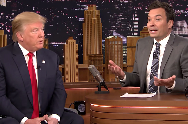 Donald Trump on "The Tonight Show Starring Jimmy Fallon" (NBC)