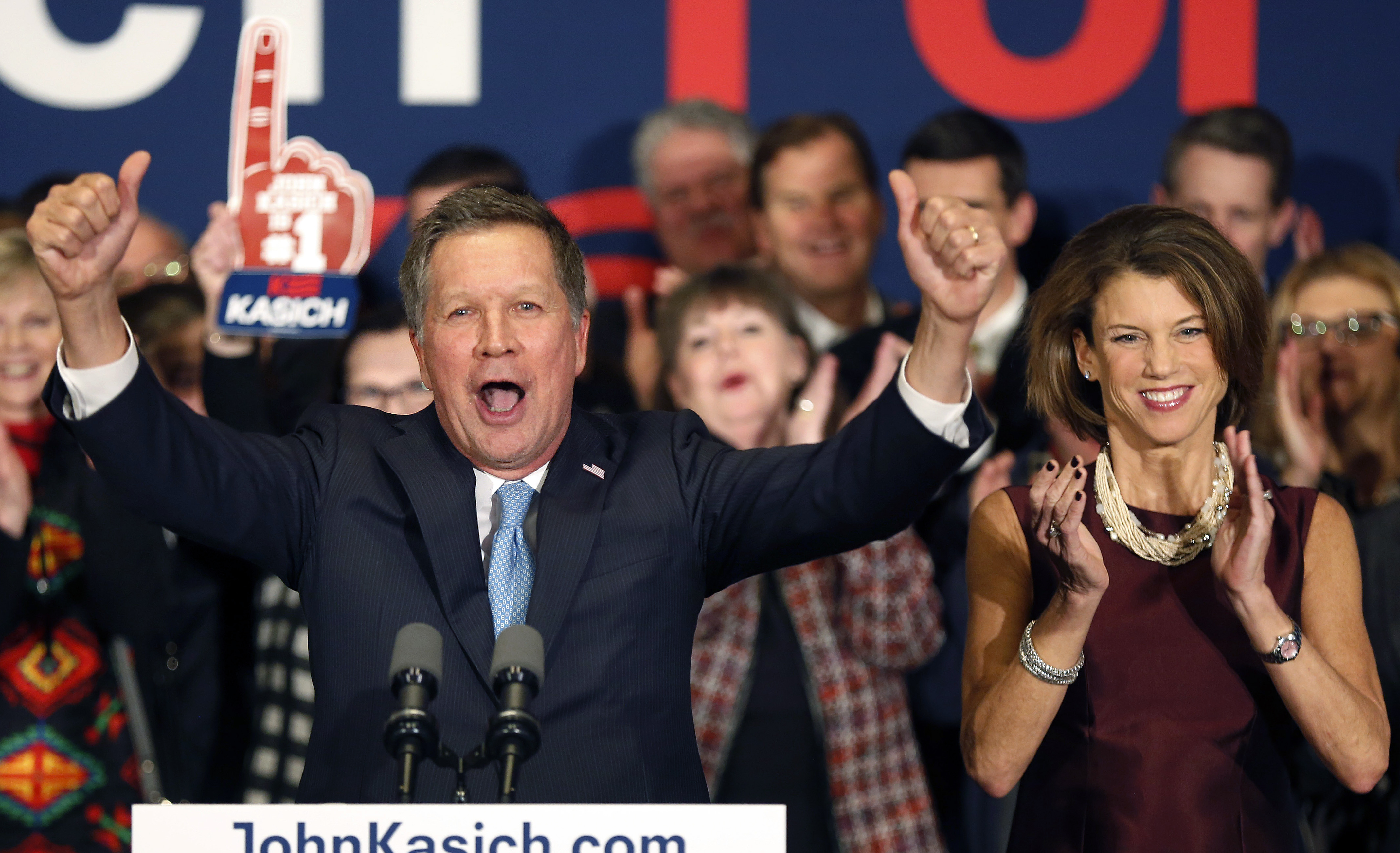 John Kasich (Credit: AP Photo/Jim Cole)