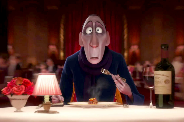 Anton Ego, the critic, in "Ratatouille" (Disney/Pixar)