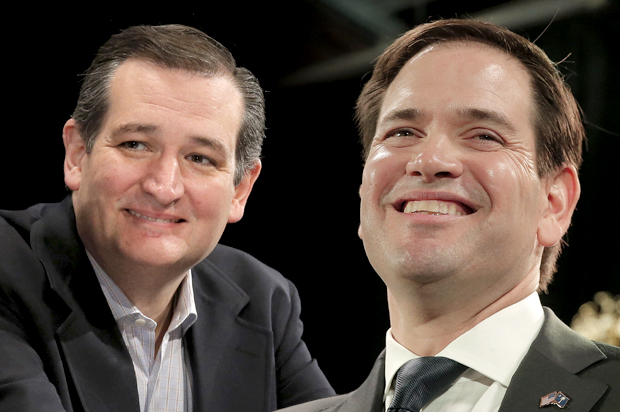 Ted Cruz, Marco Rubio (Reuters/Chris Keane/Photo montage by Salon)