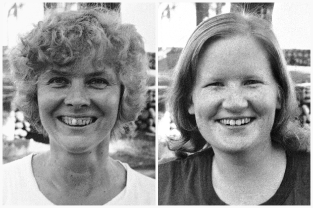 Missionaries Dorothy Kazel and Jean Donovan, who, along with two members of the Maryknoll Order of New York, were murdered in San Salvador, El Salvador on December 2, 1980. (AP)