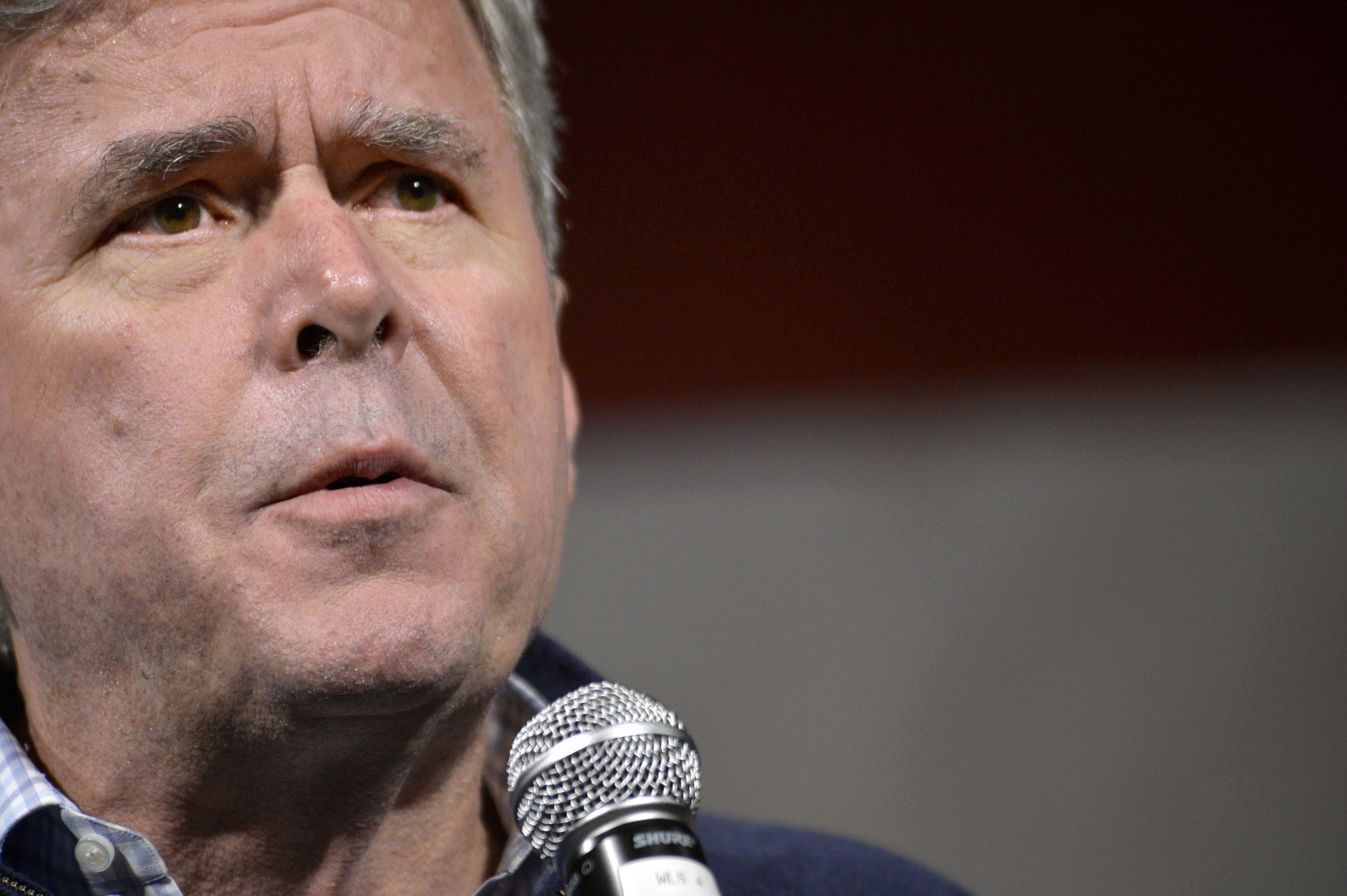 Jeb Bus (Michael Holahan/The Augusta Chronicle via AP)