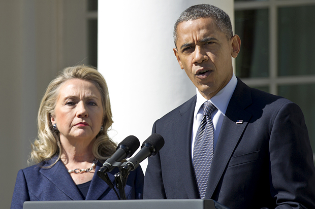 Hillary Clinton, Barack Obama (AP/Manuel Balce Ceneta)