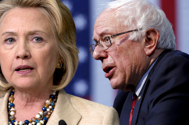 Hillary Clinton, Bernie Sanders (AP/Carolyn Kaster/Reuters/Jim Young/Photo montage by Salon)