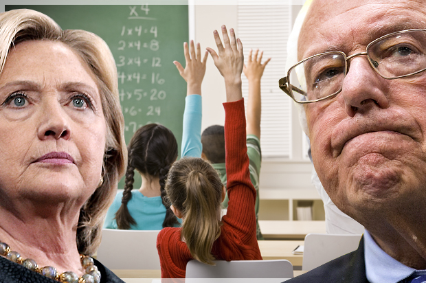Hillary Clinton, Bernie Sanders (AP/Reuters/Brian Snyder/Joshua Roberts/<a href='http://www.shutterstock.com/gallery-131635p1.html'>AVAVA</a> via <a href='http://www.shutterstock.com/'>Shutterstock</a>/Photo montage by Salon)
