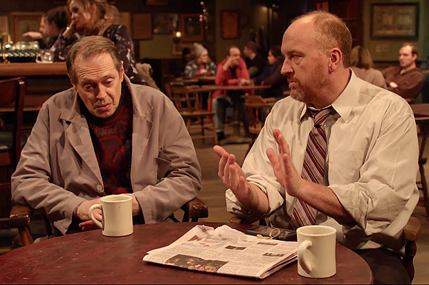 Steve Buscemi and Louis C.K. in "Horace and Pete" (louisck.net)