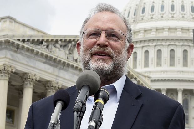 Ben & Jerry's co-founder Jerry Greenfield speaks on Capitol Hill, July 10, 2014. (AP/Susan Walsh)