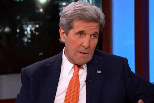 John Kerry (Credit: Jimmy Kimmel Live)