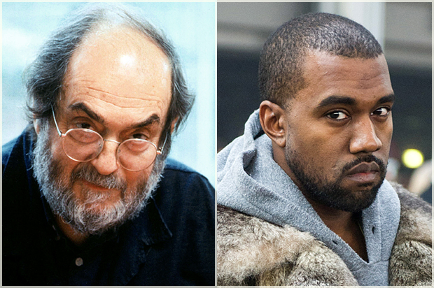 Stanley Kubrick, Kanye West (Reuters/AP/Zacharie Scheurer)