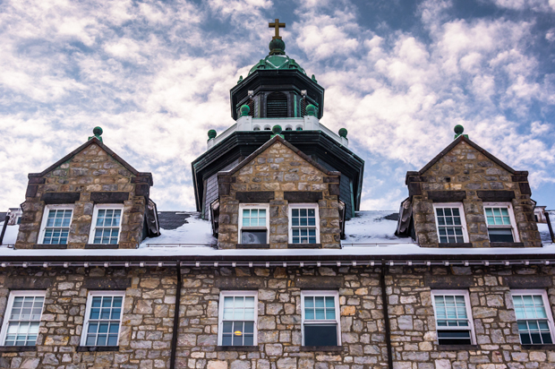 The seminary at Mount Saint Mary's University, in Emmitsburg, Maryland. (<a href='http://www.shutterstock.com/gallery-1523918p1.html'>Jon Bilous</a> via <a href='http://www.shutterstock.com/'>Shutterstock</a>)