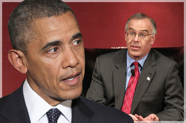 Barack Obama, David Brooks (Reuters/Junko Kimura-MatsumotoAP/Nam Y. Huh/Photo montage by Salon)