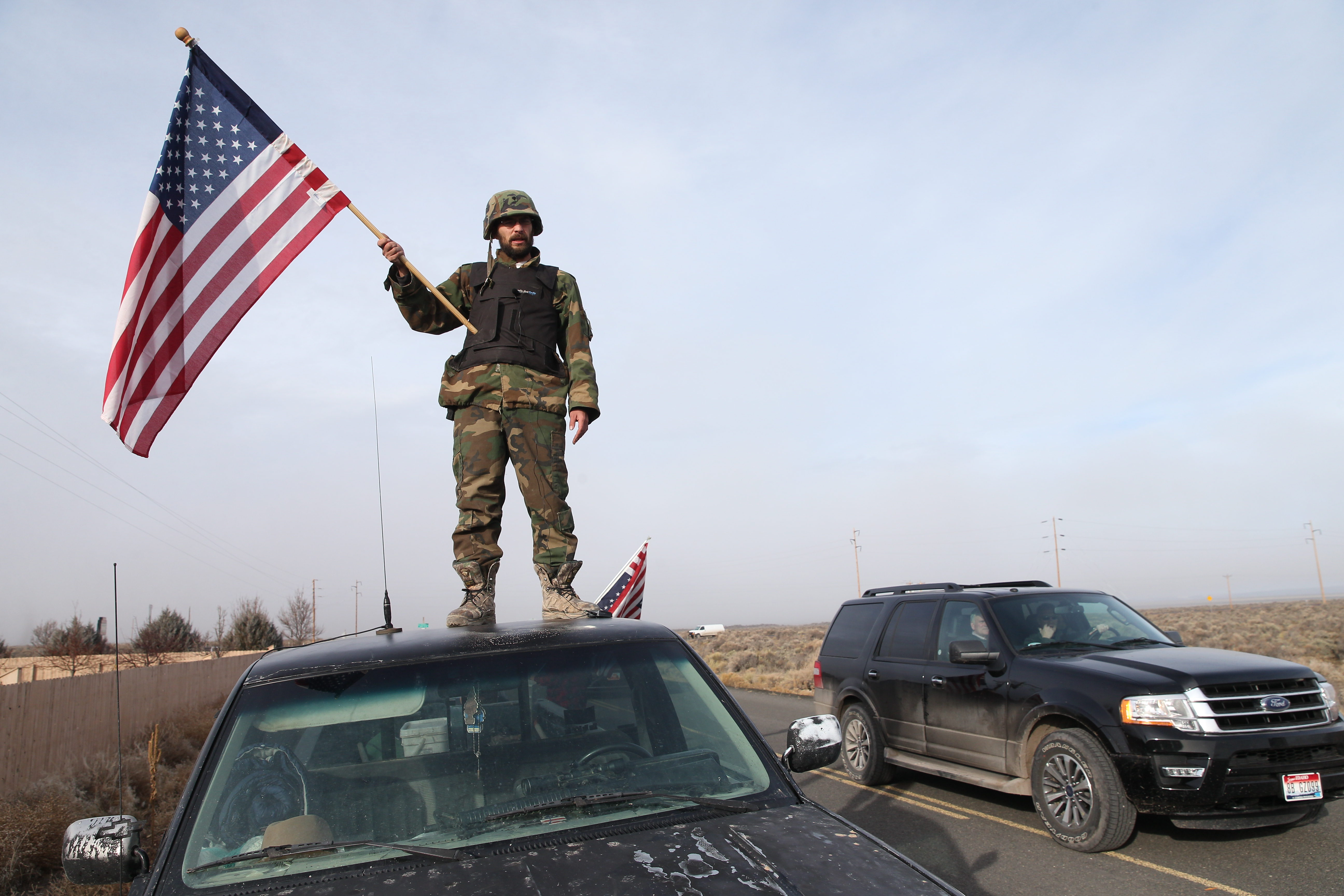 Oregon standoff in Harney County (Credit: Thomas Boyd/The Oregonian via AP) (AP)