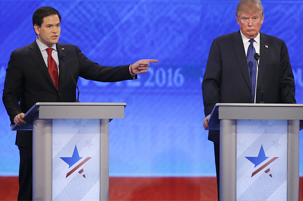 Marco Rubio, Donald Trump (Reuters/Carlo Allegri)