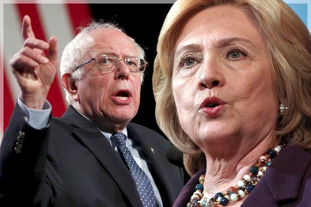 Bernie Sanders, Hillary Clinton (Reuters/Shannon Stapleton/Mary Schwalm/Photo montage by Salon)