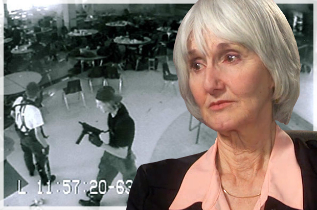 Susan Klebold; Eric Harris and Dylan Klebold (ABC News/Wikimedia)