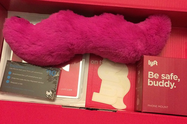 Materials for Lyft drivers (Scott Jones/Flickr)