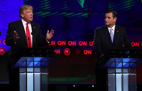 Donald Trump and Sen. Ted Cruz (Reuters)