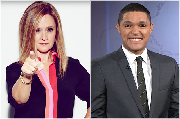 Samantha Bee, Trevor Noah (TBS/Comedy Central)