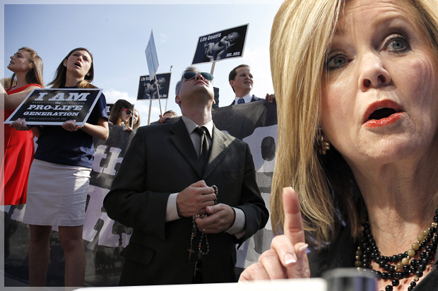 Marsha Blackburn (AP/Alex Brandon/Reuters/Jonathan Ernst/Photo montage by Salon)