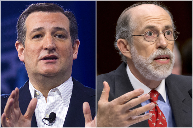 Ted Cruz, Frank Gaffney (Jeff Malet, maletphoto.com/AP/J. Scott Applewhite)
