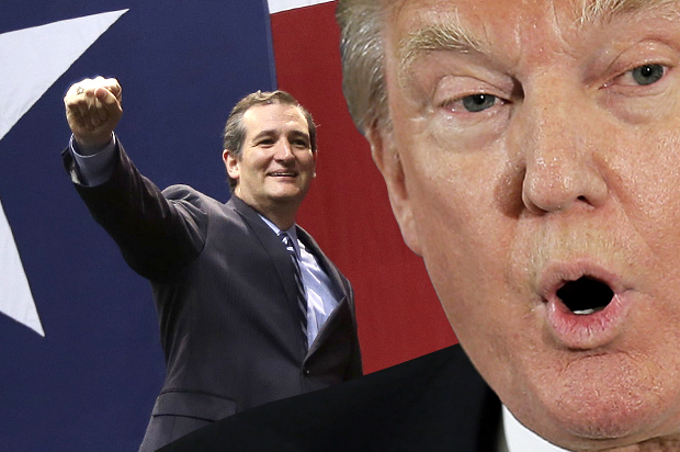Ted Cruz, Donald Trump (AP/David J. Phillip/Reuters/Brian Snyder/Photo montage by Salon)