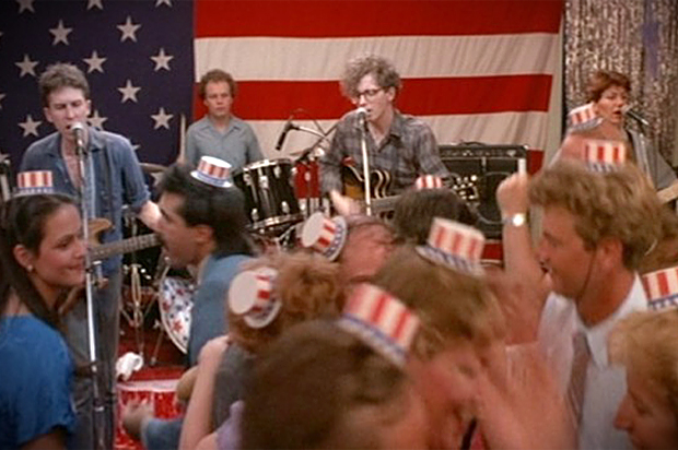The Feelies perform in "Something Wild" (MGM Studios)