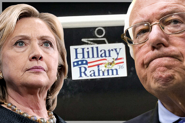 Hillary Clinton, Bernie Sanders (AP/Reuters/Brian Snyder/Joshua Roberts/Twitter/Photo montage by Salon)