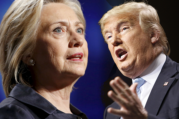 Hillary Clinton, Donald Trump (Reuters/Stephen Lam/Jonathan Drake/Photo montage by Salon)
