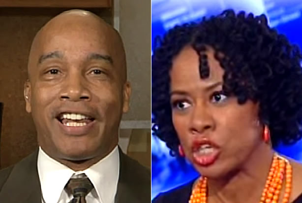 Peter Jackson, Lisa Durden (Credit: Fox News)