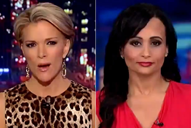 Megyn Kelly, Katrina Pierson (Credit: Fox News)