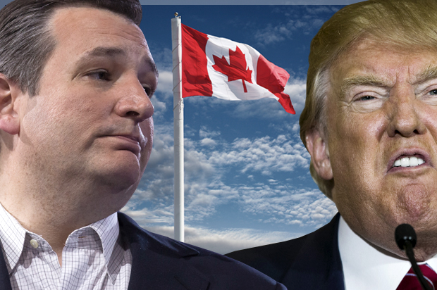 Ted Cruz, Donald Trump (Jeff Malet, maletphoto.com/Reuters/Lucas Jackson/<a href='http://www.shutterstock.com/gallery-964793p1.html'>njene</a> via <a href='http://www.istockphoto.com/'>iStock</a>/Salon)