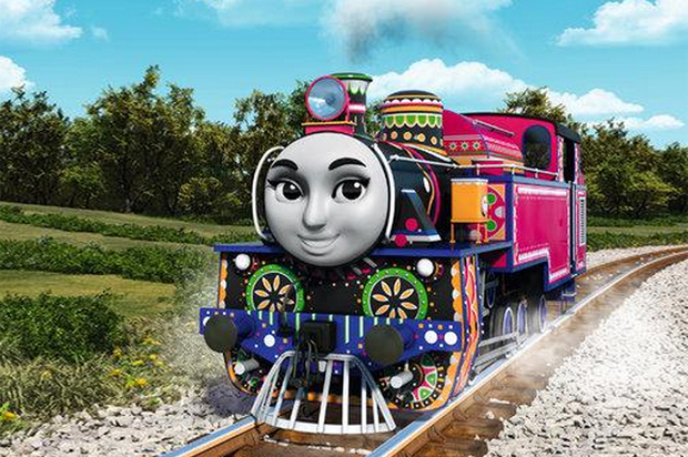 Ashima of India, in "Thomas the Tank Engine" (Mattel)