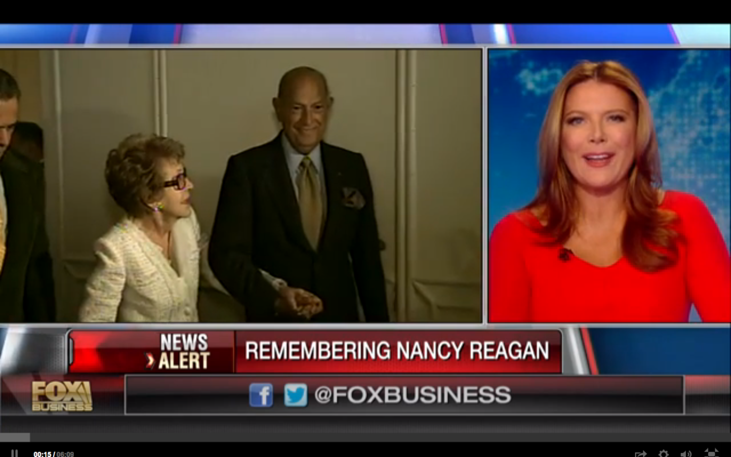 Trish Regan from Fox Business, screenshot.