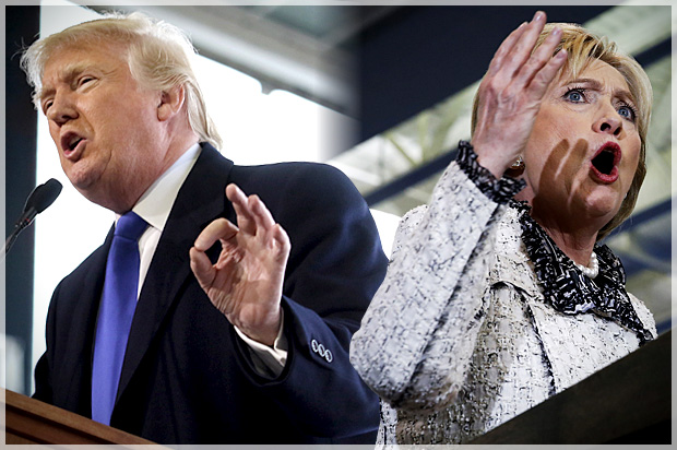 Hillary Clinton, Donald Trump (Reuters/Aaron Josefczyk/Jonathan Ernst/Photo montage by Salon)
